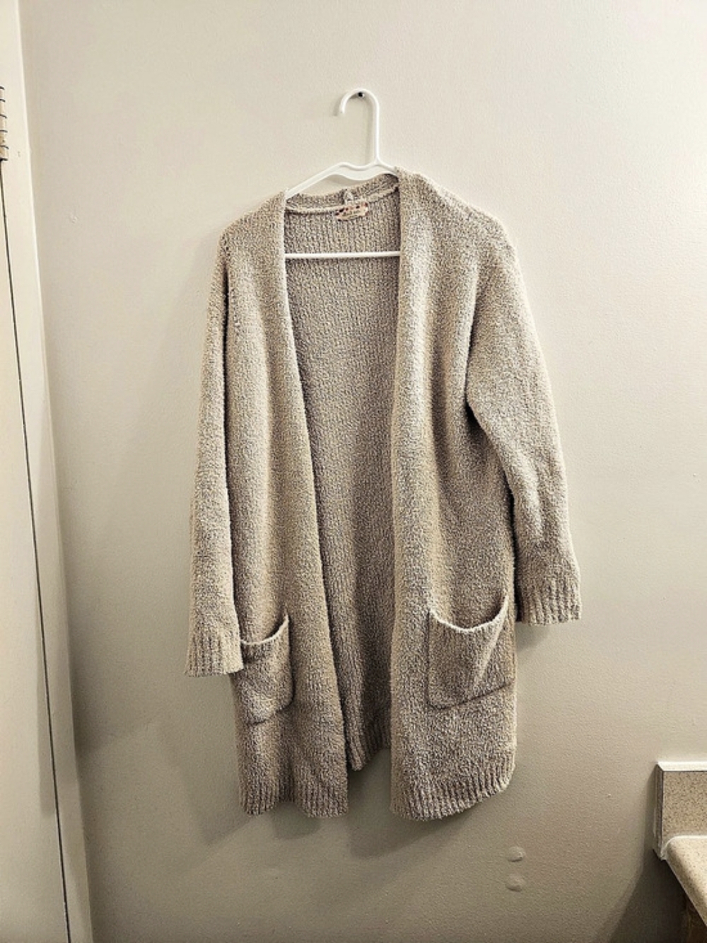 Altar'd State Open Front Cardigan in Brown Size Large